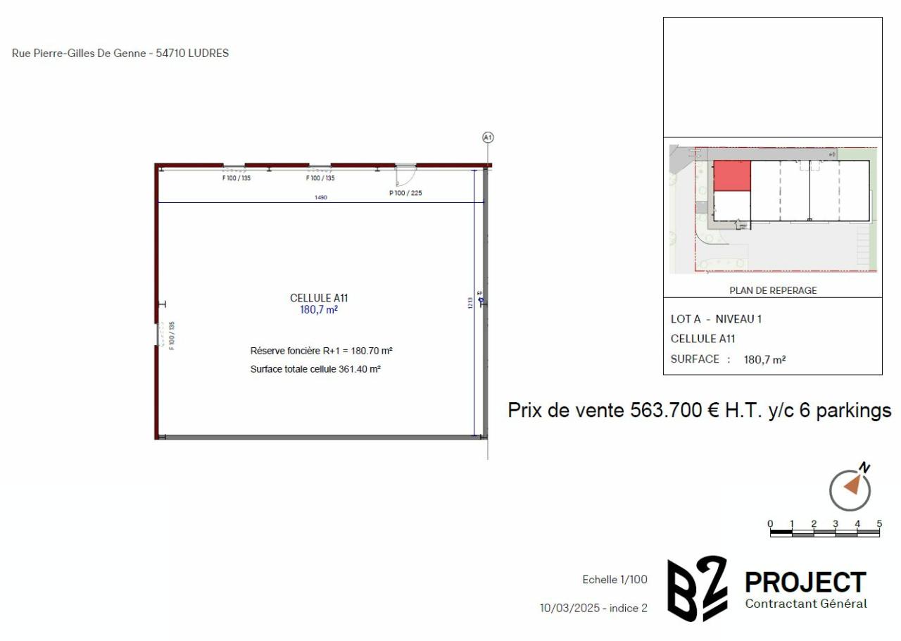 Local d'activité Ludres 5871m² Vente local d'activité Ludres Meurthe-et-Moselle OVACT2311870 9